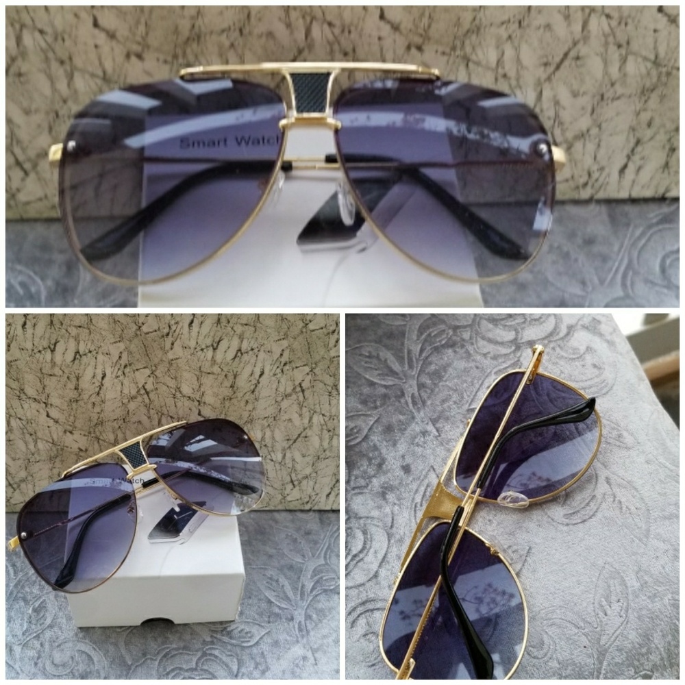 Mesh WireSunglasses Women Brand new Metal Frame Ov - Picture 1 of 2